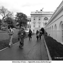 Walkway into White House Press Room, Washington, D.C., November 11, 1977