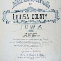 Standard Atlas of Louisa County, Iowa, 1899-1900