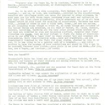 NAACP newsletters, Fort Madison Branch, Fort Madison, Iowa, 1963