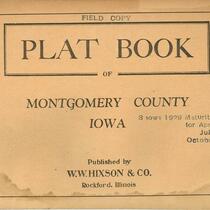 Plat book of Montgomery County, Iowa