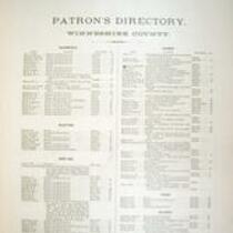 Plat book of Winneshiek County, Iowa, 1886 3 Patron's directory