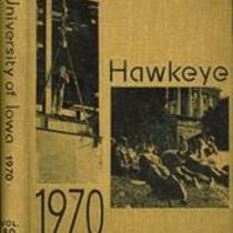 University of Iowa Hawkeye yearbook, 1970