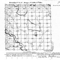 Iowa land survey map of t079n, r019w