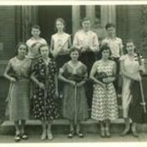 All-State string quintet and woodwind quartet, The University of Iowa, 1930