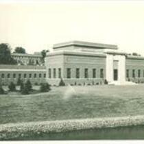 Art Building with Law Commons in background, The University of Iowa, 1937