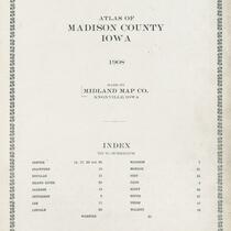 Atlas of Madison County, Iowa, 1908