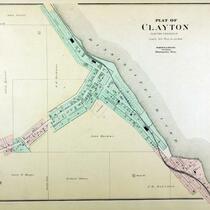 Plat of Clayton City, Clayton Township, page 35