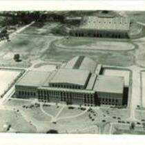 Aerial view of the Field House, The University of Iowa, 1933