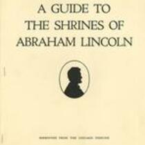 Guide to the shrines of Abraham Lincoln, 1940