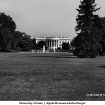 The White House back yard, Washington, D.C., June 1964