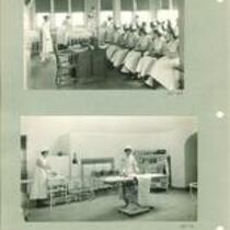 College of Nursing class in University Hospital, The University of Iowa, 1910s