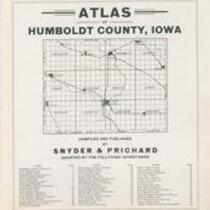 Atlas of Humboldt County, Iowa, 1915 1 Introductory Pages