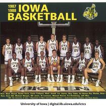 1987-1988 Iowa basketball team, The University of Iowa, 1987