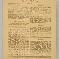 StefNews, issue 70, December 1, 1946