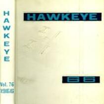 University of Iowa Hawkeye yearbook, 1966