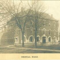 Exterior of the Dental Hall, The University of Iowa, 1900