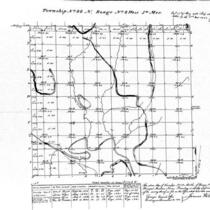 Iowa land survey map of t088n, r008w