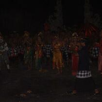 Kevak Ramayana & Fire Dance, Pura Luhur, Ulawatu, Bali, Indonesia