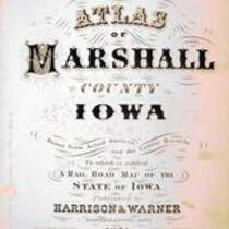 Atlas of Marshall County, Iowa, 1871 1 Introductory pages