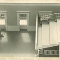 Model of Old Capital room, The University of Iowa, April 10, 1973
