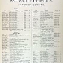 Patron's Directroy of Clayton County, Iowa, page 47