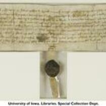 Charter of Robert Maleson of Oxnoll, November 1, 1328